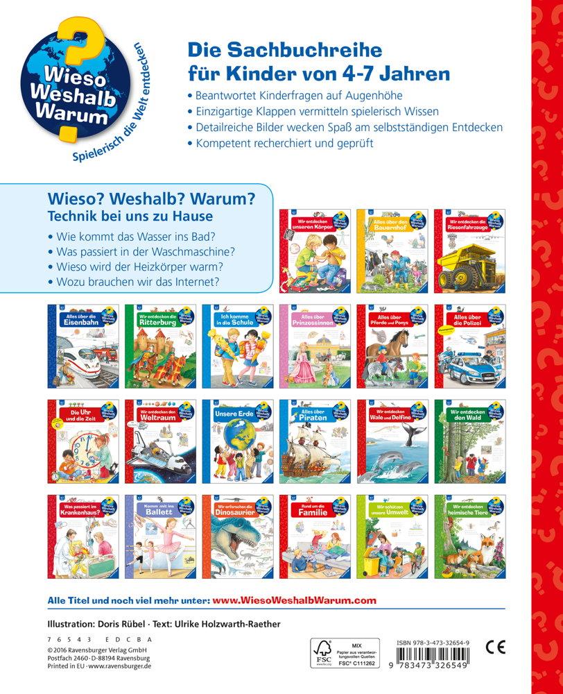 Ravensburger Buch Wieso? Weshalb? Warum? Technik bei uns zu Hause Band 24 32654