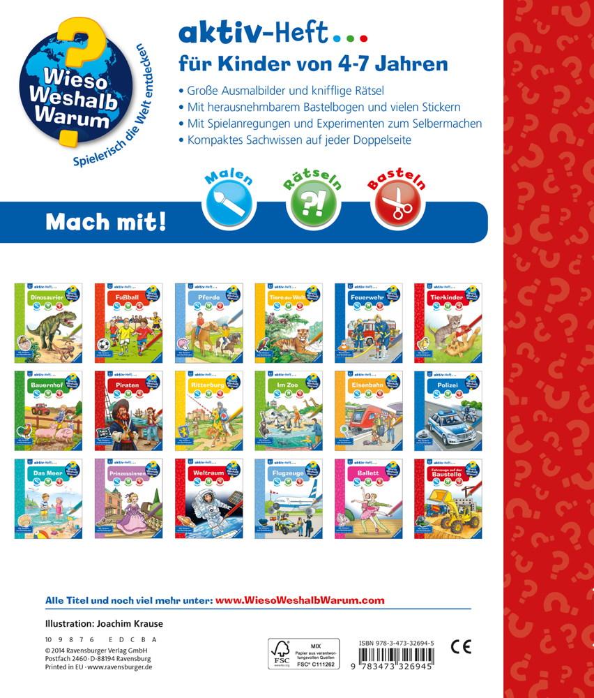 Ravensburger Buch Wieso? Weshalb? Warum? aktiv-Heft Piraten 32694