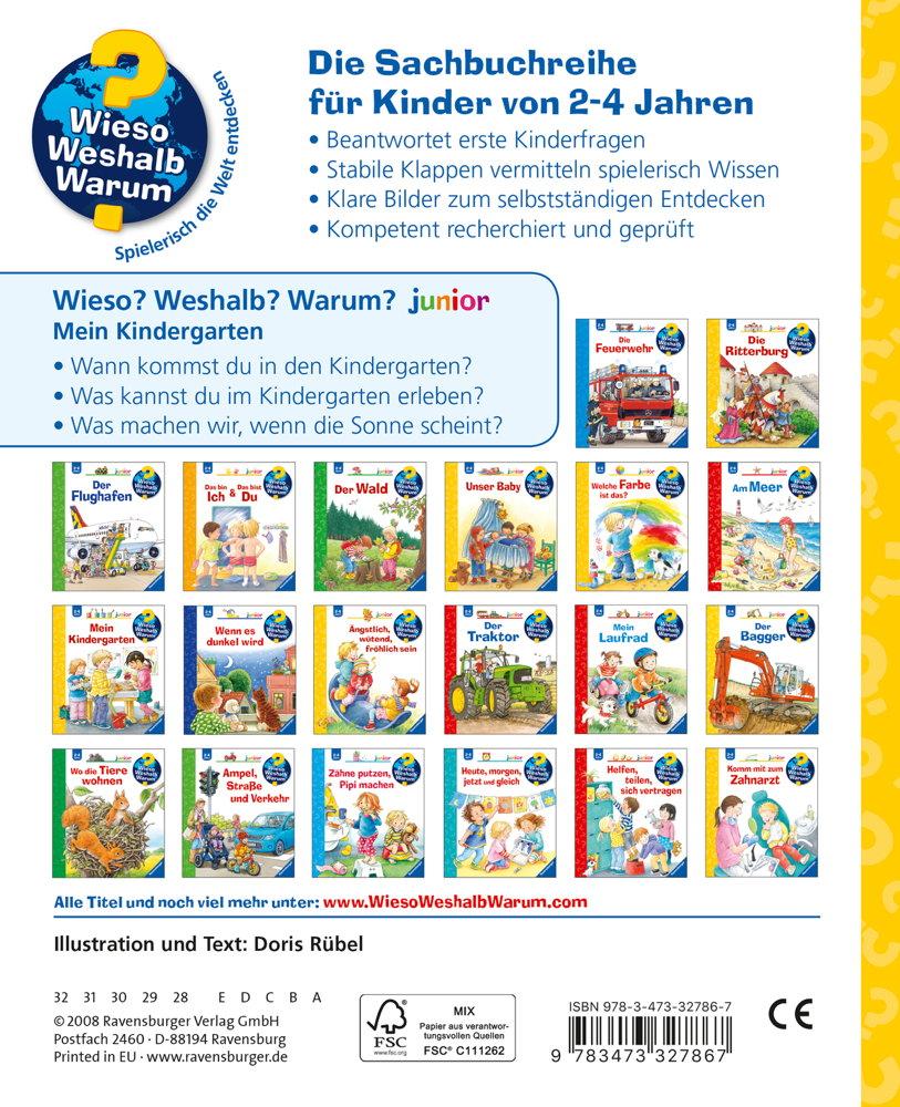 Ravensburger Buch Wieso? Weshalb? Warum? Junior Mein Kindergarten Band 24 32786