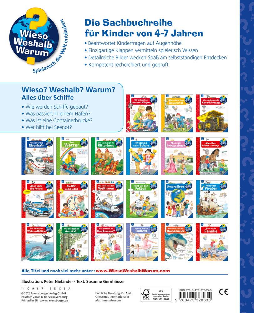 Ravensburger Buch Wieso? Weshalb? Warum? Alles über Schiffe Band 56 32863