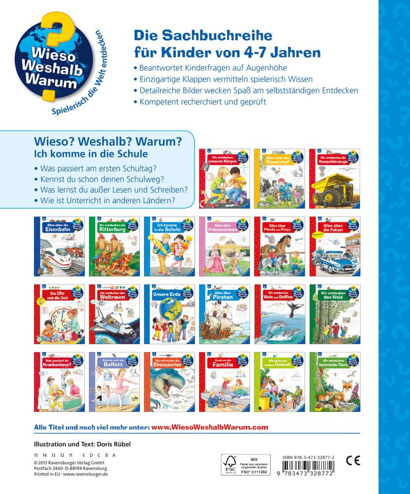 Ravensburger Buch Wieso? Weshalb? Warum? Ich komme in die Schule Band 14 32877