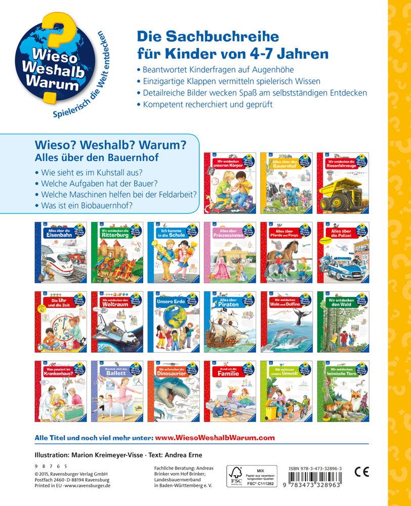 Ravensburger Buch Wieso? Weshalb? Warum? Alles über den Bauernhof Band 3 32896