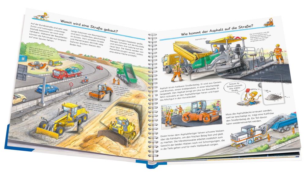 Ravensburger Buch Wieso? Weshalb? Warum? Fahrzeuge auf der Baustelle Band 7 32968