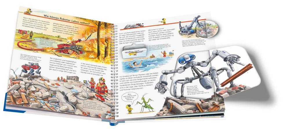 Ravensburger Buch Wieso? Weshalb? Warum? Alles über Roboter Band 47 32985