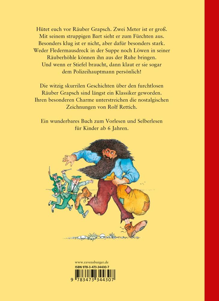 Ravensburger erzählendes Kinderbuch Das große Buch vom Räuber Grapsch 34430