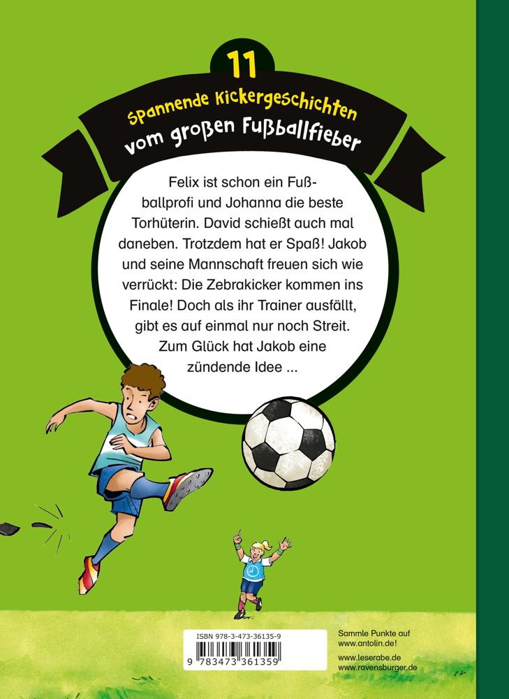 Ravensburger Buch Erstlesetitel Die schönsten Leseraben-Fußballgeschichten 36135