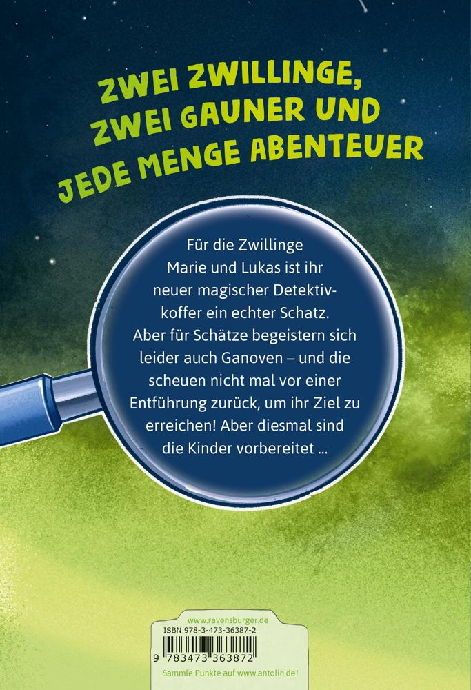 Ravensburger Buch Erstlesetitel Jagd nach magischen Detektivkoffer Band 2 Vorsicht Ganoven! 36387