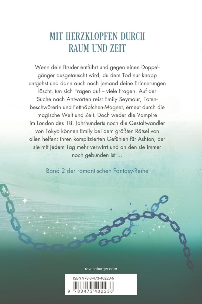 Ravensburger Buch Jugendliteratur Emily Seymour Band 2 Zeitreisen für Fortgeschrittene 40223