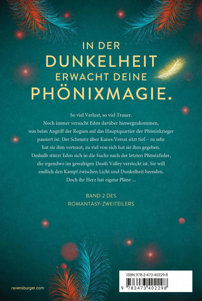 Ravensburger Buch Jugendliteratur Fantasy Die Legende des Phönix Band 2 Schicksalsfeder 40229