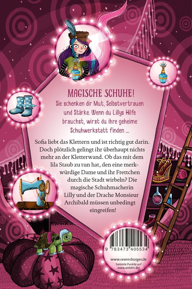 Ravensburger Buch Hardcover Lillys magische Schuhe Band 3 Die zauberhaften Flügel 40553