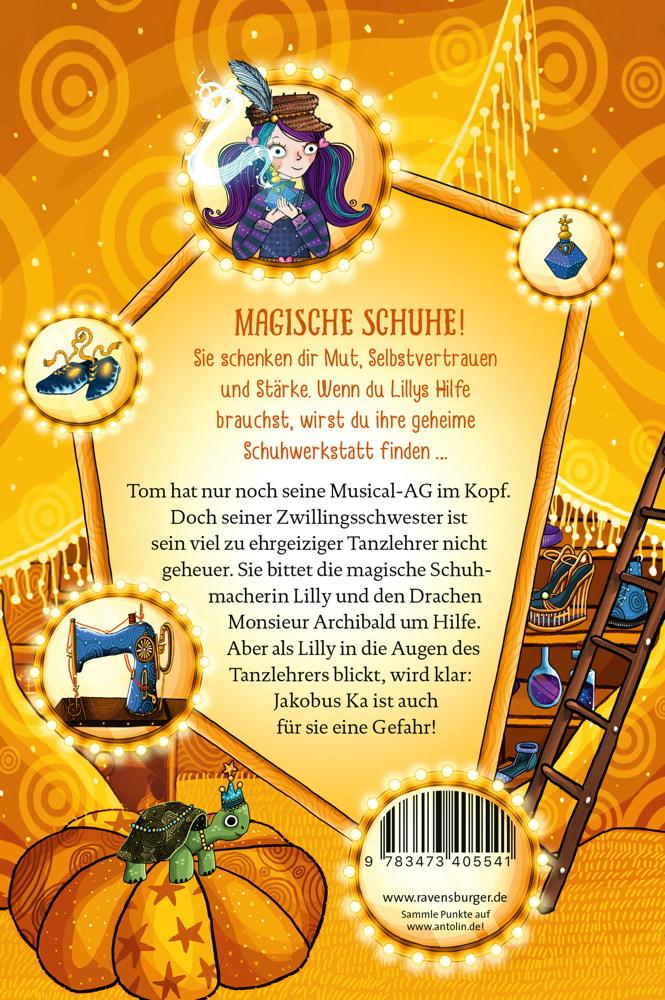 Ravensburger Buch Hardcover Lillys magische Schuhe Band 4 Der tanzende Drache 40554