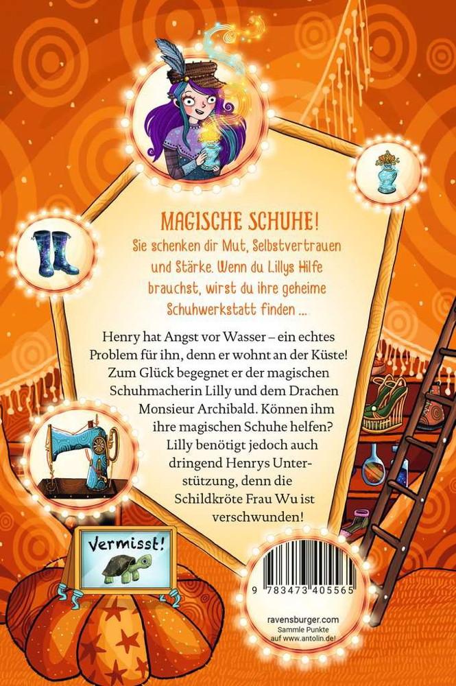 Ravensburger Buch Taschenbuch Lillys magische Schuhe, Band 6 Die verschwundene Schildkröte 40556