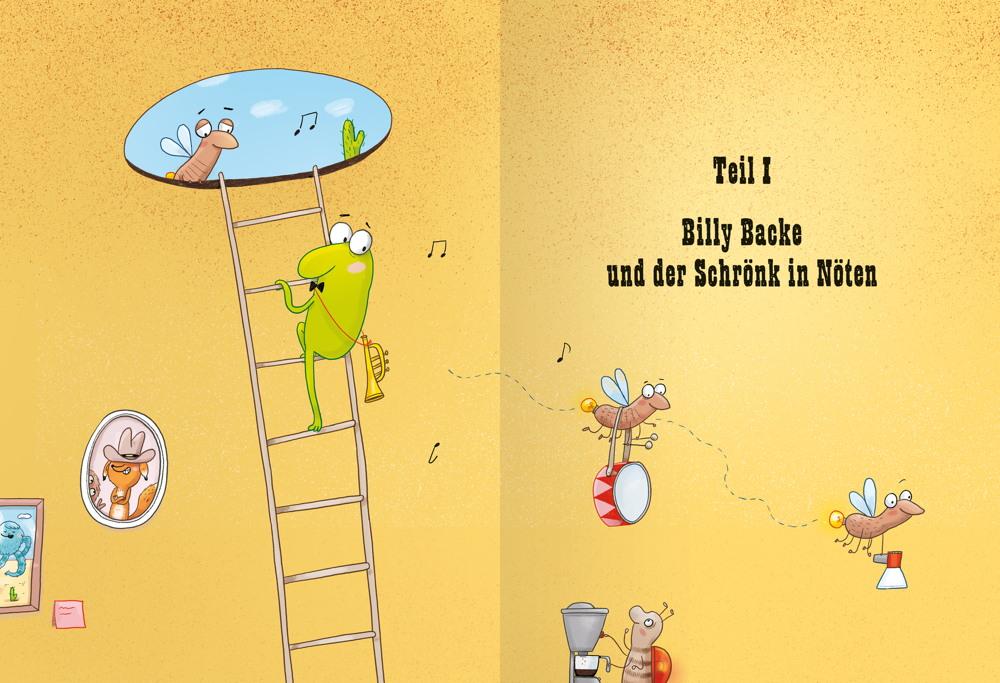 Ravensburger Buch erzählendes Kinderbuch Billy Backe, Band 3 Billy Backe und der Wilde Süden 40861