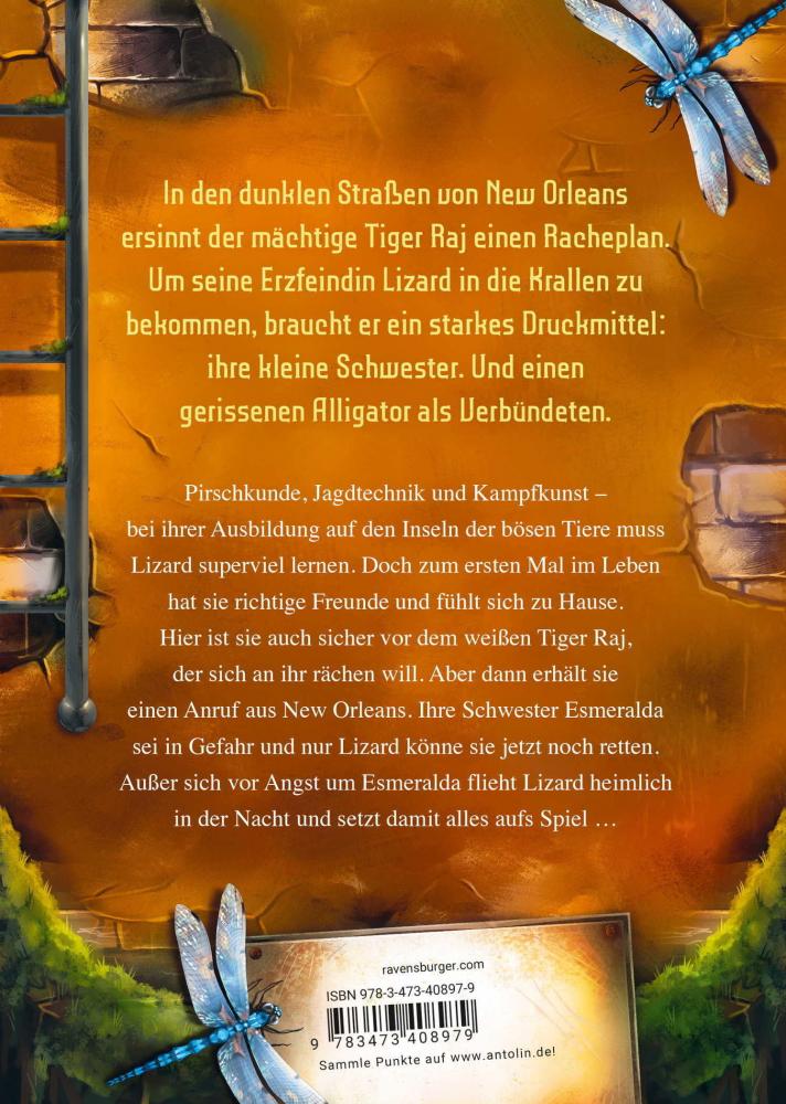 Ravensburger Buch Kinderliteratur Stadt der bösen Tiere Band 2 Die Rettung 40897