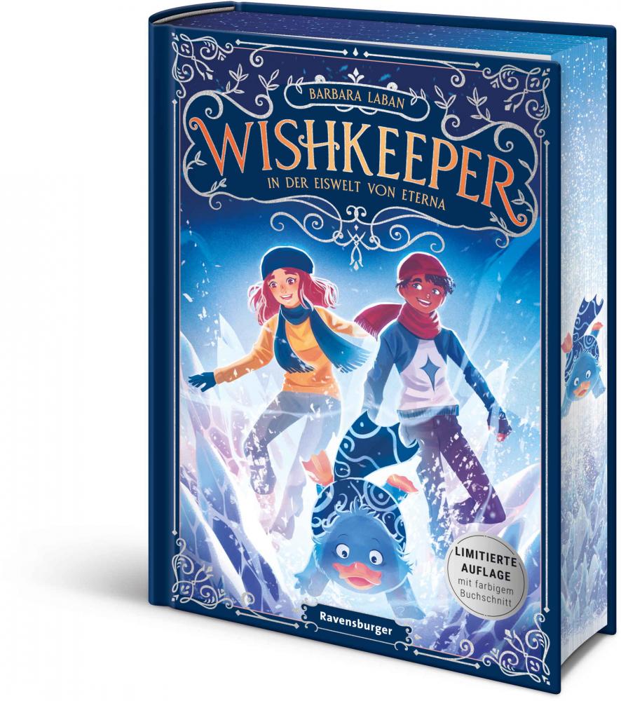 Ravensburger Buch Erzählendes Kinderbuch Wishkeeper, Band 3 In der Eiswelt von Eterna 40915