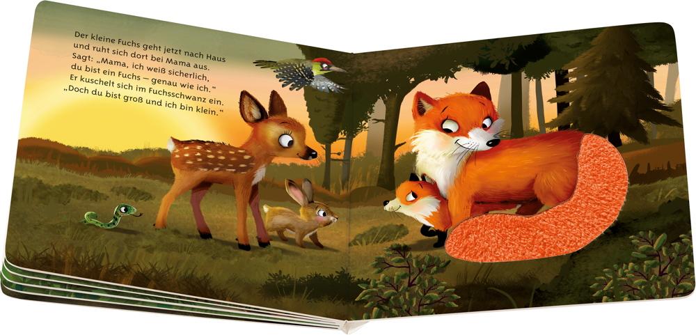 Ravensburger Pappbilderbuch Mein erstes Vorlese-Fühlbuch Bist du ein Fuchs? 41663