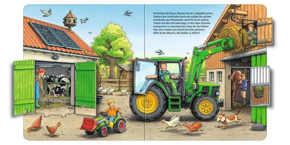 Ravensburger Buch Pappbilderbuch Unterwegs mit vielen Fahrzeugen 41682