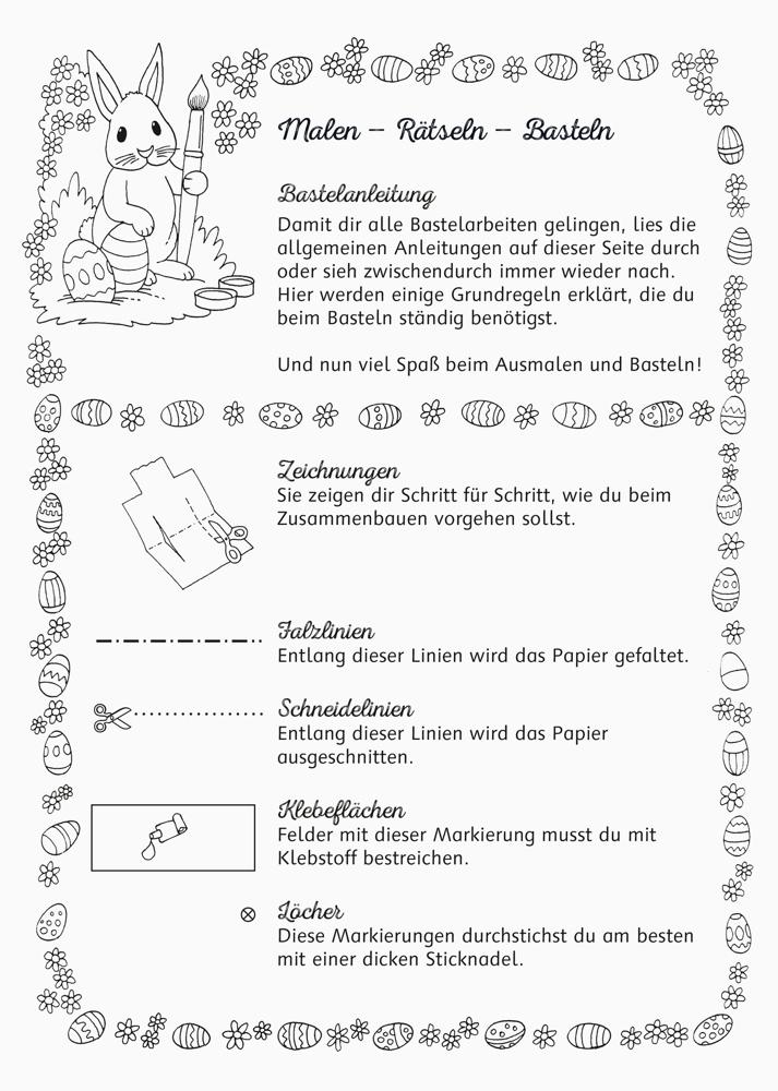 Ravensburger Buch Kreativität Malen - Rätseln - Basteln Ostern 41708