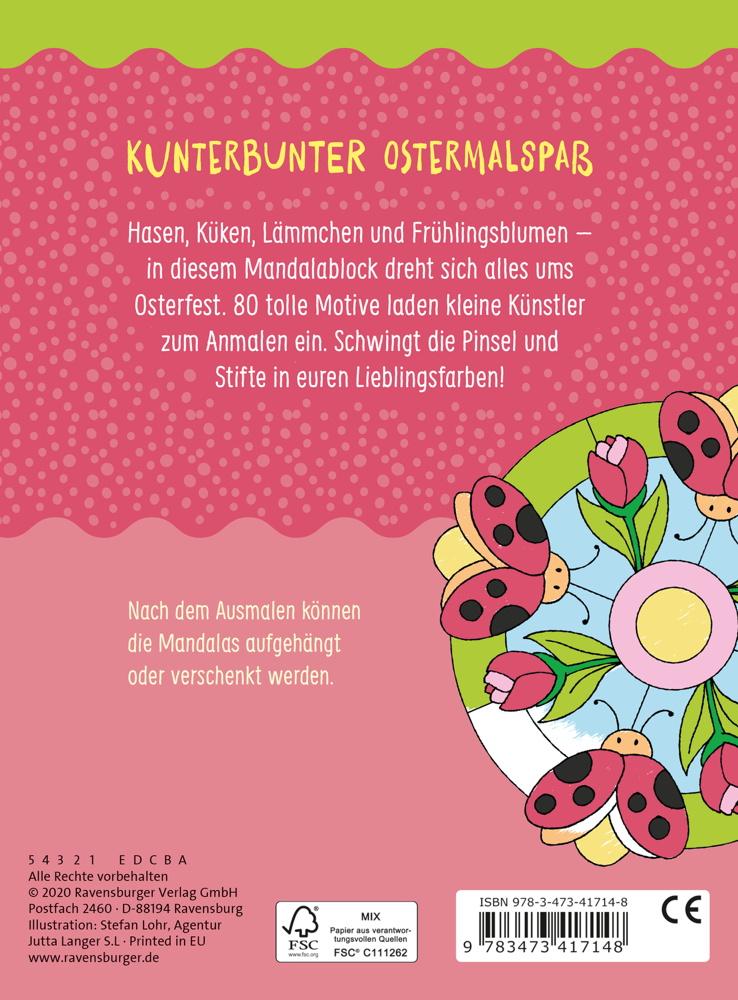 Ravensburger Buch Kreativität Die schönsten Mandalas zu Ostern 41714