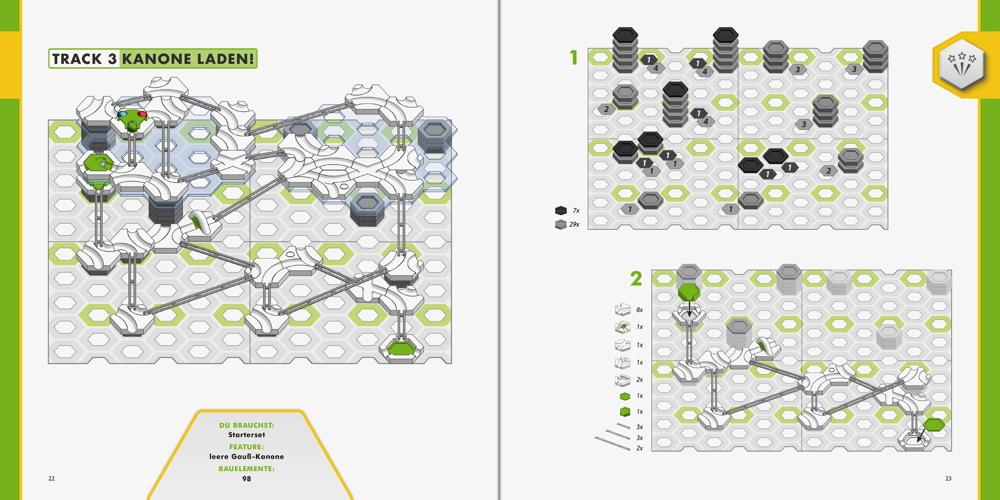 Ravensburger Kugelbahn GraviTrax Buch Das Buch für Fans und Profis 41719