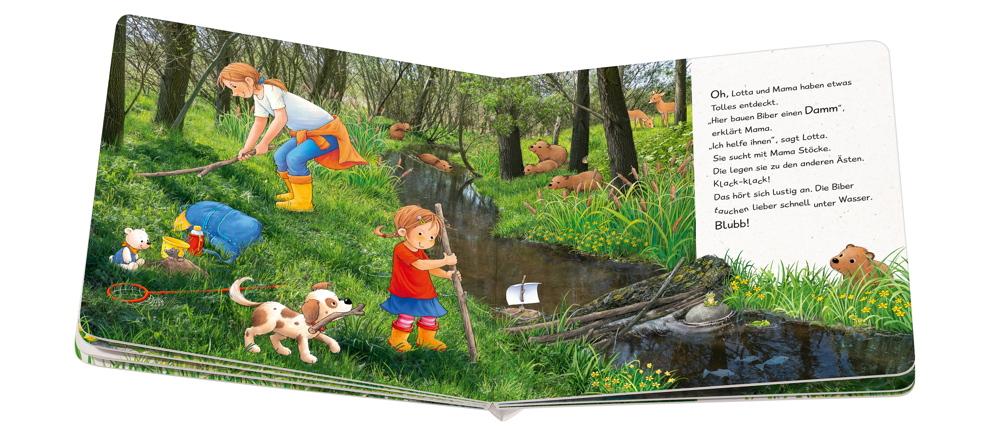 Ravensburger Buch Pappbilderbuch Lotta entdeckt die Welt Am Wasser 41740