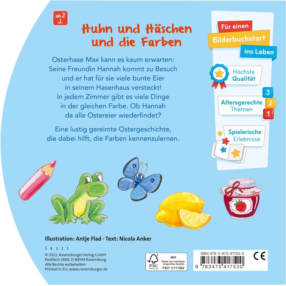 Ravensburger Buch Pappbilderbuch Frohe Ostern, kleines Huhn! 41752