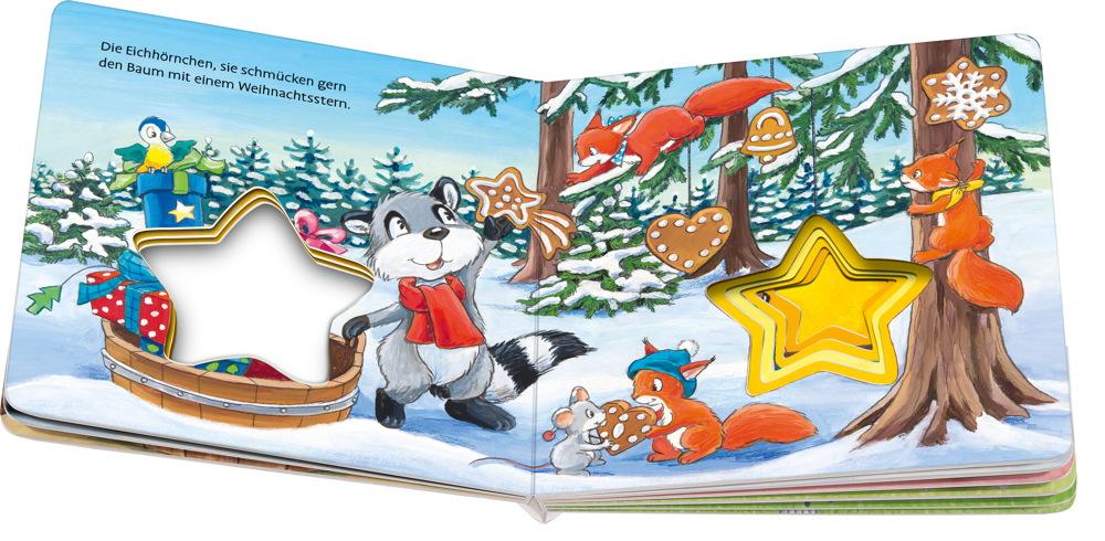 Ravensburger Buch Pappbilderbuch Frohe Weihnachten, liebe Tiere! 41770