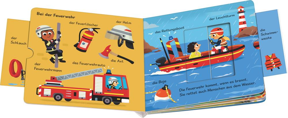 Ravensburger Buch Pappbilderbuch Meine ersten Wörter Fahrzeuge im Einsatz 41772