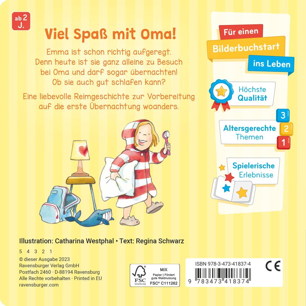 Ravensburger Buch Pappbilderbuch Zu Besuch bei Oma 41837