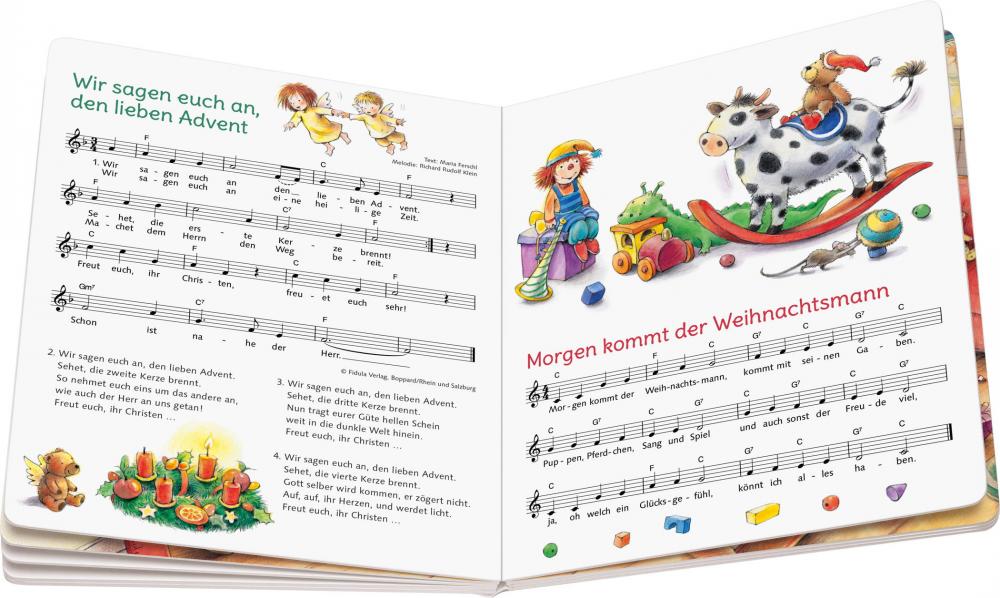 Ravensburger Buch Pappbilderbuch Meine liebsten Weihnachtslieder 41844