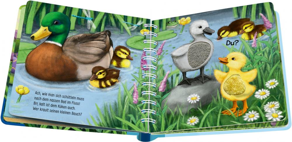 Ravensburger Buch Pappbilderbuch Mein erstes Fühlbuch Meine liebsten Tierkinder 41852