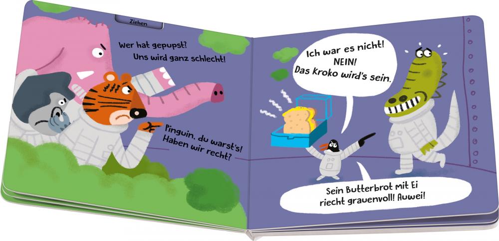 Ravensburger Buch Pappbilderbuch Pups im All! Wer war’s? 41875