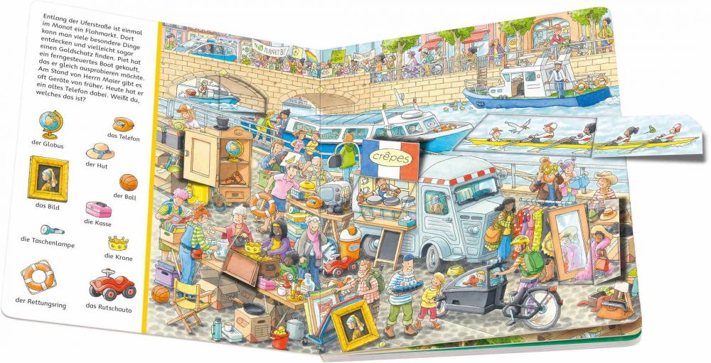 Ravensburger Buch Pappbilderbuch Mein Sachen suchen Wimmelbuch In der Stadt 41882