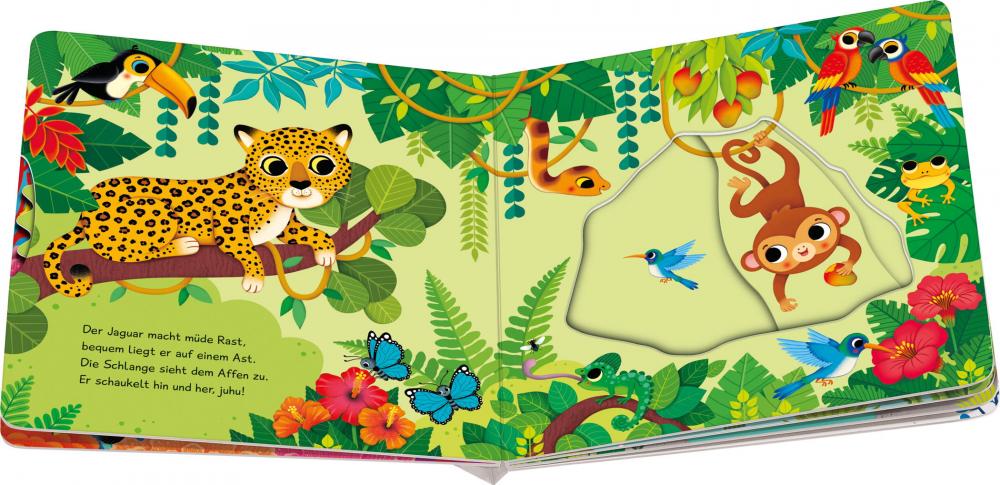 Ravensburger Buch Pappbilderbuch Mitmachen Mein Schiebe Mitmachbuch Wilde Tiere 42025