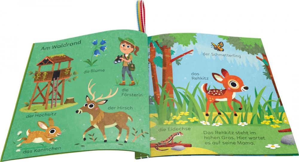 Ravensburger Buch Pappbilderbuch Mein Knuddel-Knautsch-Buch Im Wald 42090