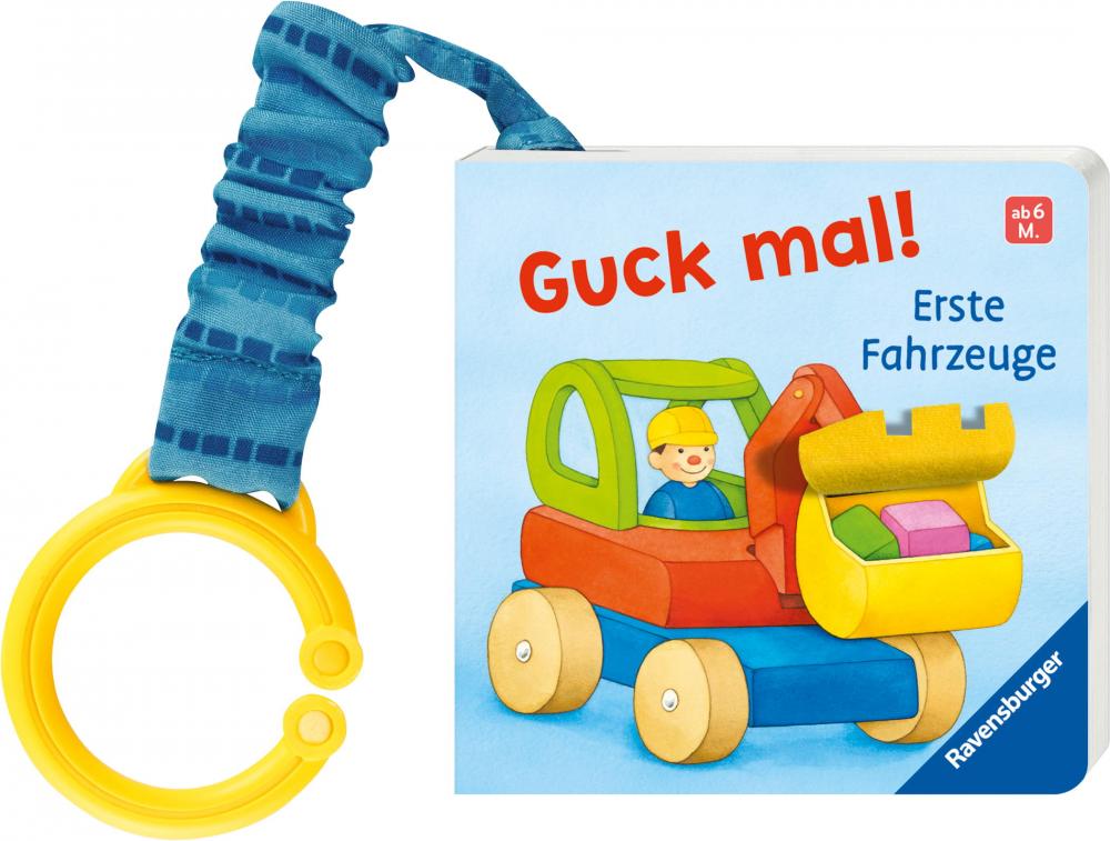 Ravensburger Buch Pappbilderbuch Mitmachen Mein erstes Buggybuch Guck mal! Erste Fahrzeuge 42171