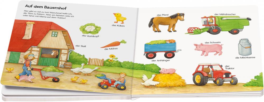 Ravensburger Buch Pappbilderbuch Spracherwerb Mein erstes großes Wörterbuch 42173