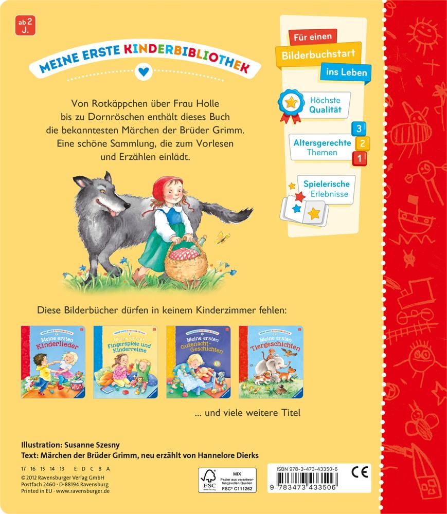 Ravensburger Pappbilderbuch Meine ersten Märchen 43350