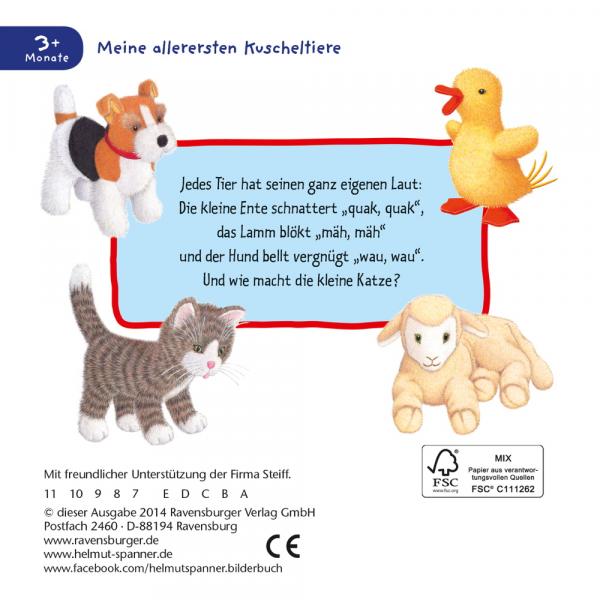 Ravensburger Pappbilderbuch Miau, miau! Wie machen die Tiere? 43453