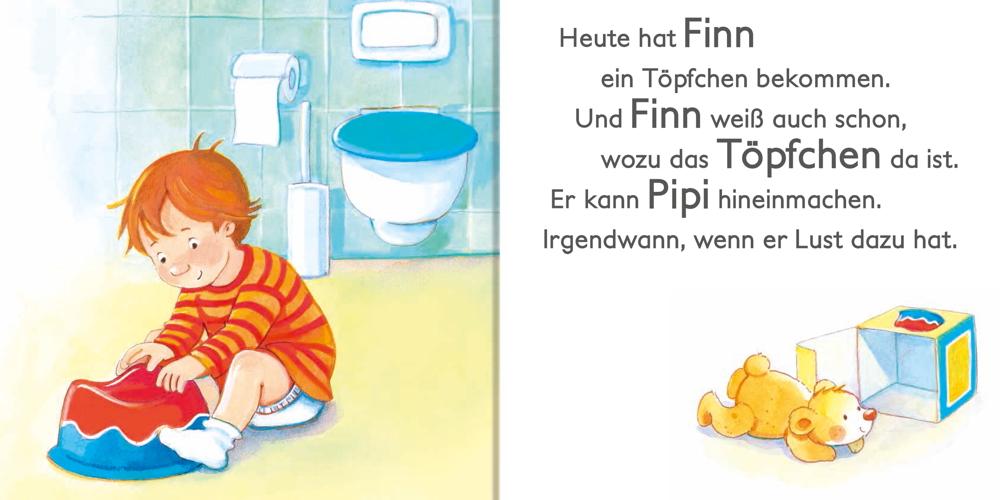 Ravensburger Pappbilderbuch Finn geht aufs Töpfchen 43663