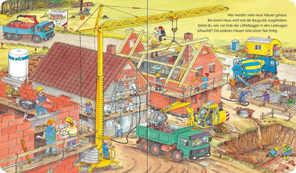 Ravensburger Pappbilderbuch Meine Welt der Fahrzeuge Auf der Baustelle 43707