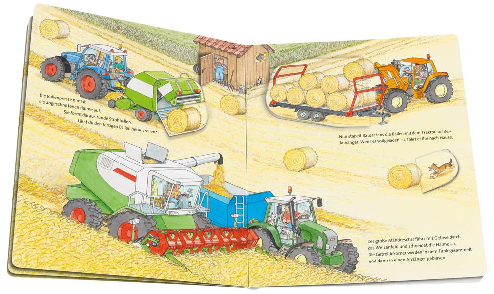 Ravensburger Pappbilderbuch Aufladen Abfahren Auf dem Bauernhof 43895