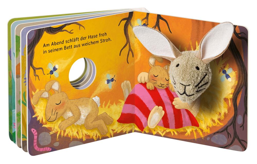 Ravensburger Pappbilderbuch Mein liebstes Fingerpuppenbuch Hallo, kleiner Hase! 43897