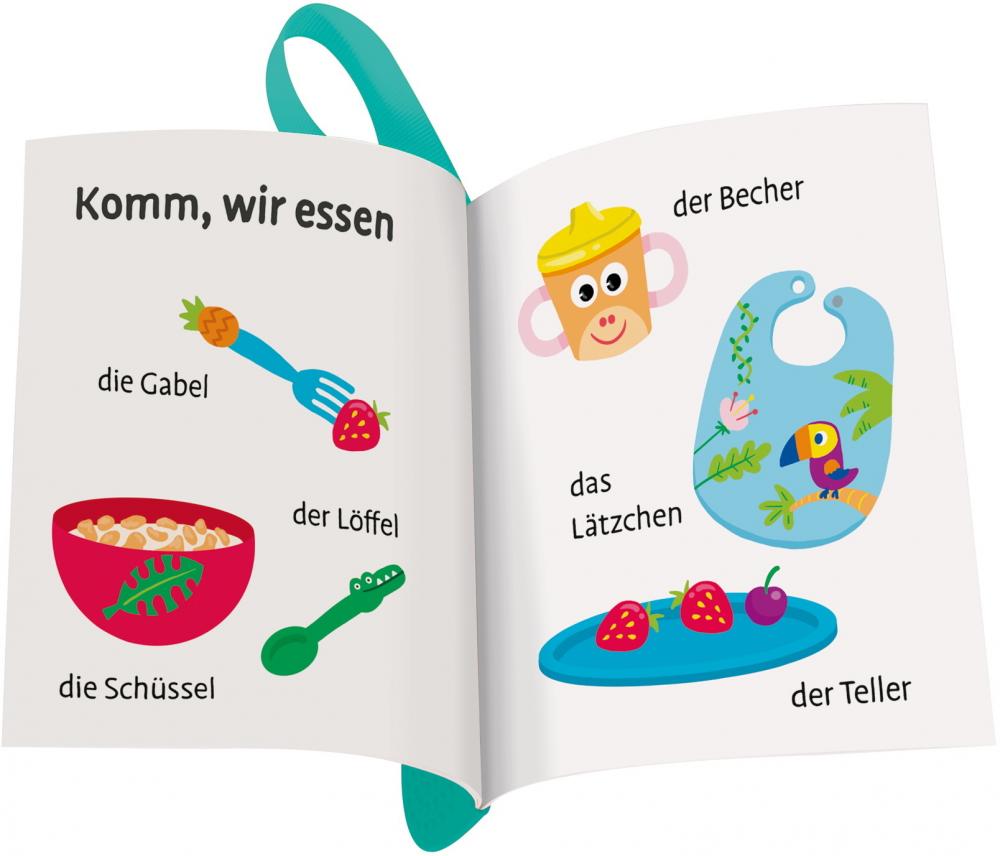 Ravensburger Buch Pappbilderbuch play+ flip&pop Erste Wörter 45631