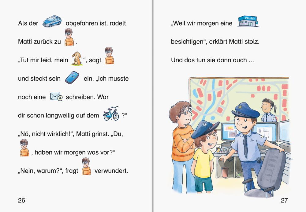 Ravensburger Buch Erstlesetitel Leserabe Vor-Lesestufe Polizeigeschichten 46022