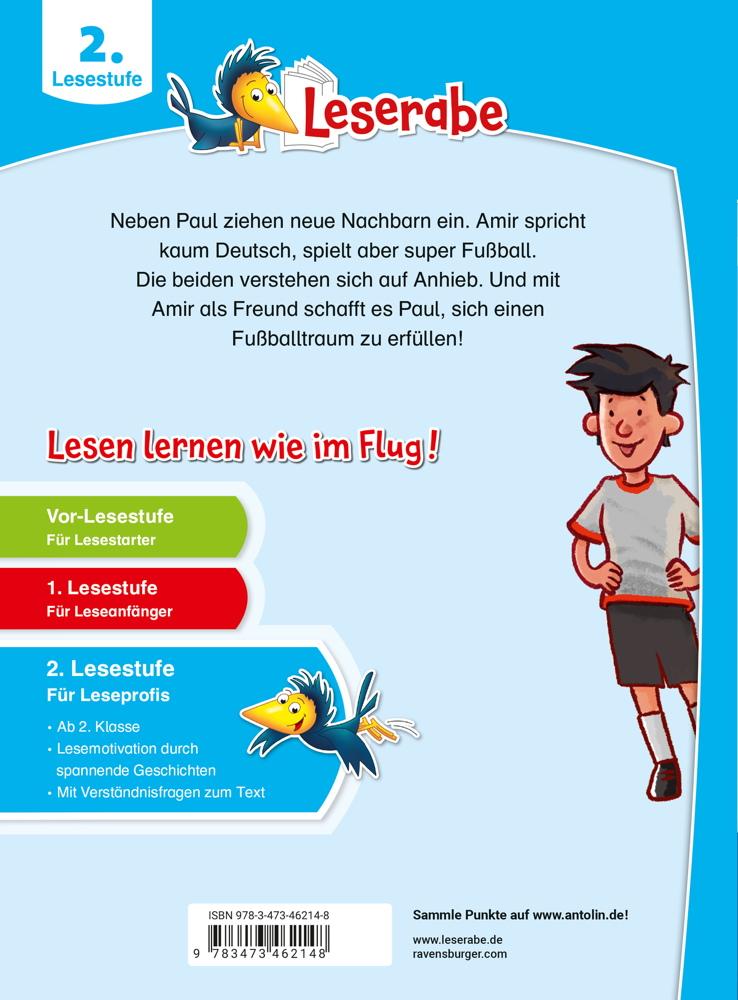 Ravensburger Buch Erstlesetitel Leserabe 2. Lesestufe 1:0 für Paul - Eine Fußballgeschichte 46214