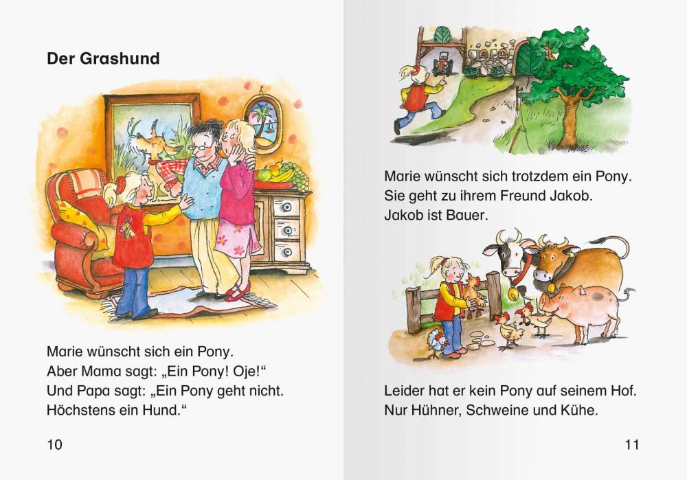 Ravensburger Buch Erstlesetitel Leserabe Sonderausgaben Erstlesegeschichten Ponys und Pferde 46347