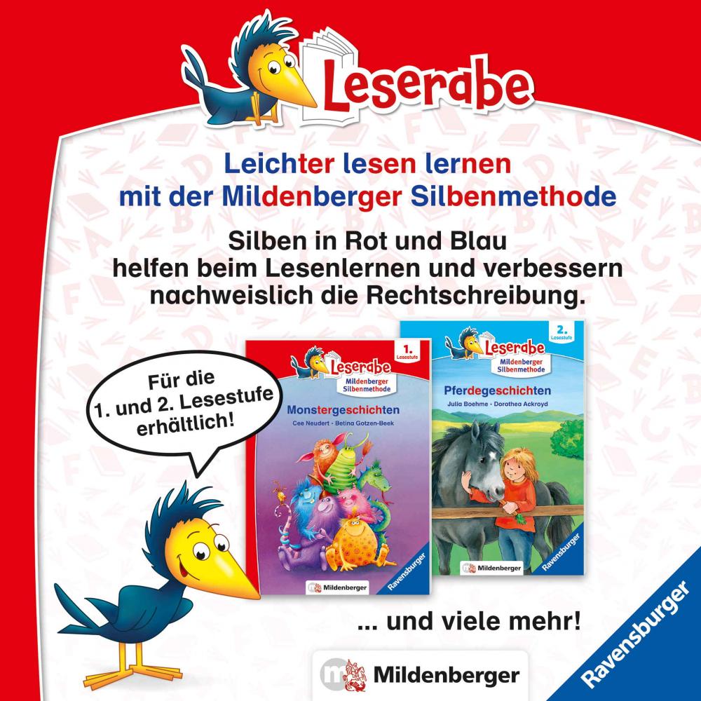 Ravensburger Buch Erstlesetitel Leserabe 1. Lesestufe Aufregung im Freizeitpark 46368