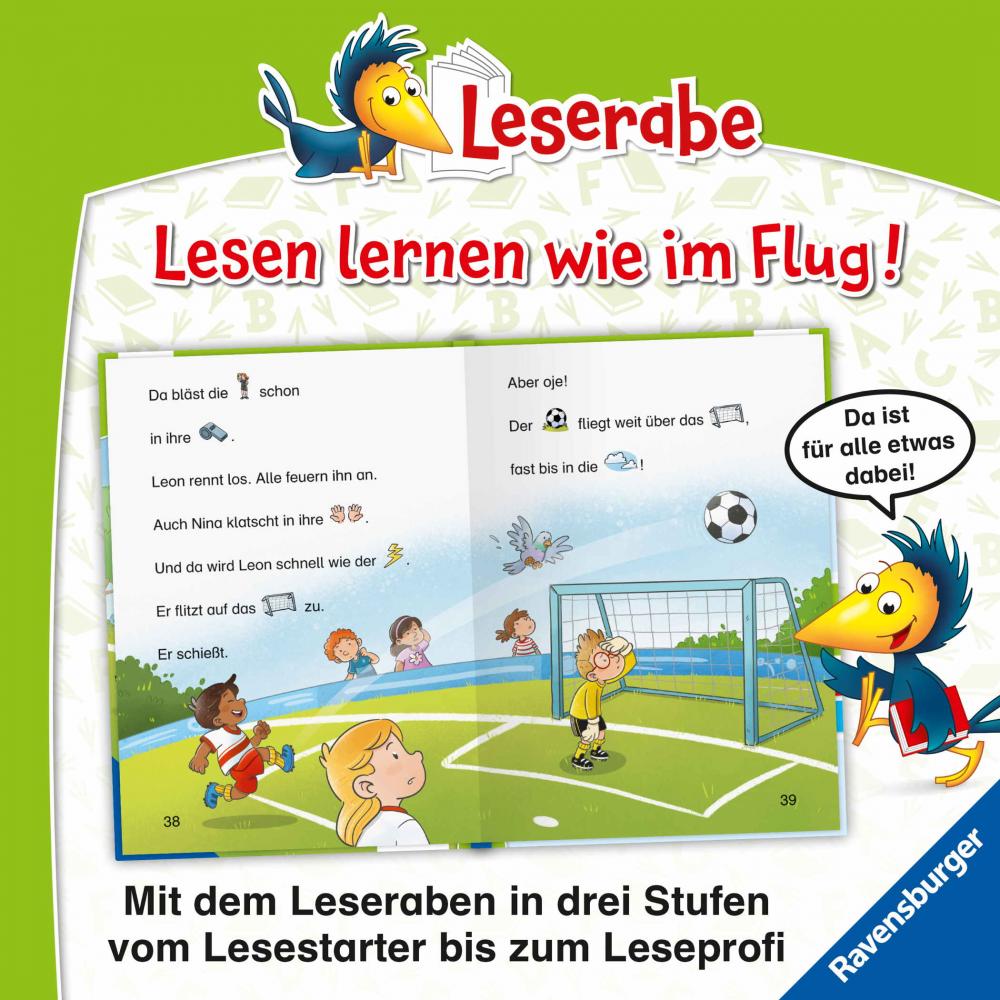 Ravensburger Buch Erstlesetitel Leserabe Vor Lesestufe Fußballgeschichten 46369