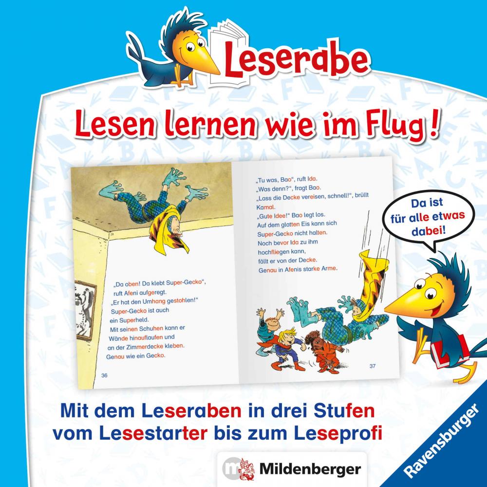 Ravensburger Buch Erstlesetitel Leserabe mit Mildenberger Silbenmethode Die Superhelden Schule 46384